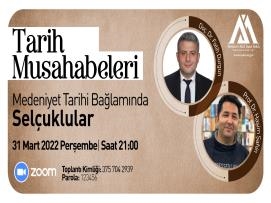 TARİH MUSAHABELERİ