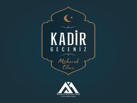 Kadir Gecemiz Mübarek Olsun