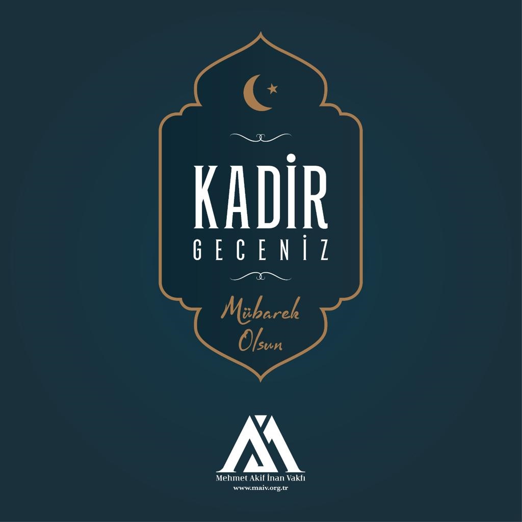 Kadir Gecemiz Mübarek Olsun