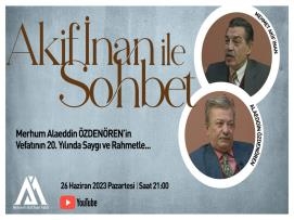 Merhum Alaeddin ÖZDENÖREN'in  Vefatının 20. Yılında saygı ve rahmetle...